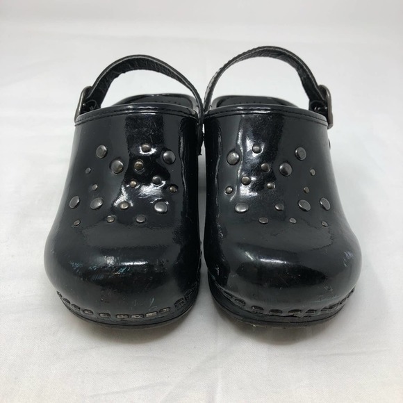 Dansko Toddler Jemma Patent Leather Clogs - Picture 2 of 10